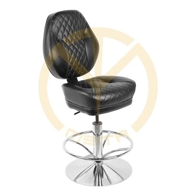 Sort farge Custom Casino Gaming Chair